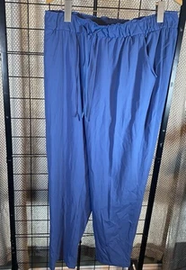 Lululemon Keep Moving Stretch High Rise 7/8 Pant Size 14 Blue Athleisure W5CZES - Picture 1 of 6