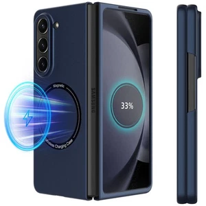 Cubierta protectora delgada con anillo magnético MagSafe para Samsung Galaxy Z plegable - Imagen 1 de 10