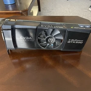 Scheda video EVGA NVIDIA GeForce GTX Classified 590 03G-P3-1598-AR 3 GB - Foto 1 di 11