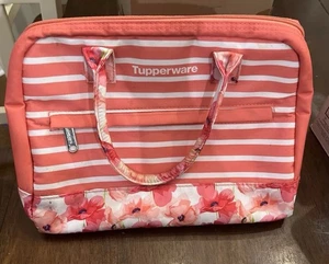 Tupperware Thermo-Brottasche mit Blumenmuster - Bild 1 von 4