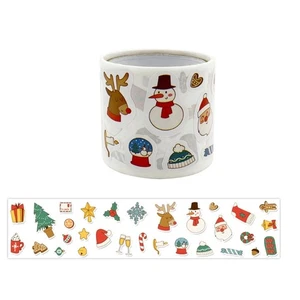 300 Counts Christmas Cartoon Sticker for Packaging Scrapbooking Journal Laptop - Picture 1 of 8