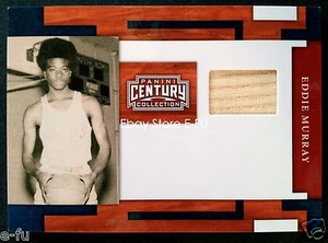2010 Panini Century Collection EDDIE MURRAY Game Used Bat #64 #ed 154/250 - Foto 1 di 1