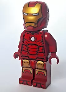 LEGO 76216 IRON MAN MARK 3 armor MINIFIGURE from Marvel Super heroes Armory sh82 - Picture 1 of 3