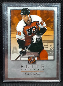 Eric Lindros Elite Series Donruss 9 of 10 5104/10000 1996 Flyers Hockey Card