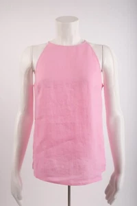 Boden Womens Strappy Linen Top Shirt UK 14 US 10 Pink halter T0999 NWT - Picture 1 of 6