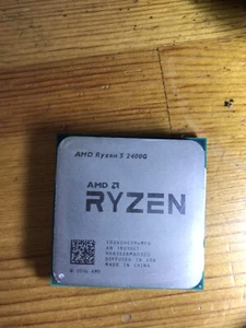 Tested AMD Ryzen 5 2400G R5-2400G Quad-Core 3.6 GHz Socket AM4 65W CPU Processor - Picture 1 of 4