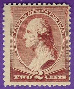 USA SCOTT #210, Mint-Fine-OG-NH, 1 Giant Margin! Post Office Fresh! SCV $135.00 - Picture 1 of 1