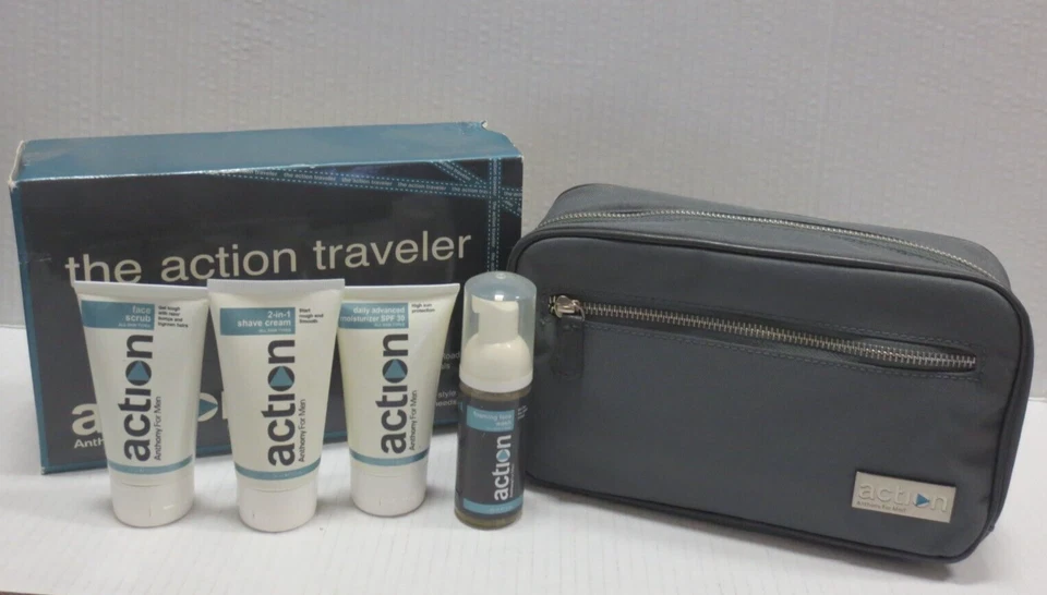 ACTION ANTHONY FOR MEN - THE ACTION TRAVELER 4 PC SET BOXED - Изображение 1 из 3