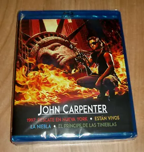 John Carpenter 4 Peliculas Blu-Ray (El Principe de las tinieblas) Nuevo Sellado - Imagen 1 de 4