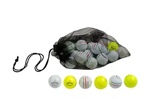 12/24/36 Callaway ERC Chrome Soft, X Triple Track Mix AAA Recycled Golf Balls - Picture 1 of 6