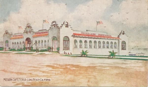 Long Beach CA * Mission Cafeteria 1920er * Green’s Verlag LA - Bild 1 von 2