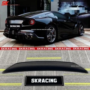 NEW STYLE FOR FERRARI F12 BERLINETTA REAL CARBON FIBER REAR TRUNK SPOILER WING - Picture 1 of 21