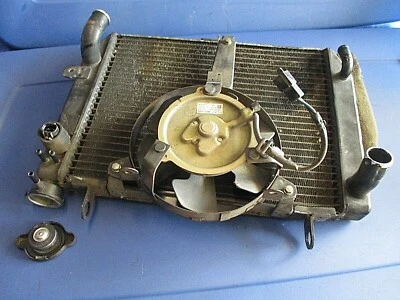 Yamaha R6 YZF 600 1999-2002 radiador motor refrigerante ventilador sensor Foto 1 de 4