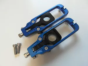 Suzuki GSX R 600 750 11 12 13 14 15 16 17 Chain Tensioner Chain Adjuster XP Blue - Picture 1 of 1