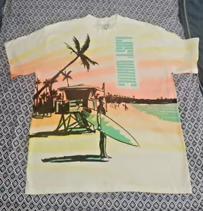 SUN Sportswear Last Wave Men's T-Shirt Size 2XL Vintage - Picture 1 of 17