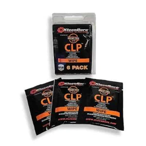 KleenBore BF CLP Wipes - 6 Wipe Pack Break Free Cleans Lubricates Protects - Picture 1 of 2