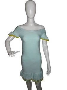 Bebe Green Knit Mini Dress - Picture 1 of 6