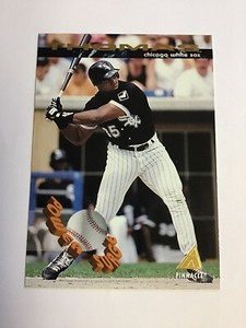 1994 Pinnacle, Power Surge, Frank Thomas, #PS6 NM-MINT F153