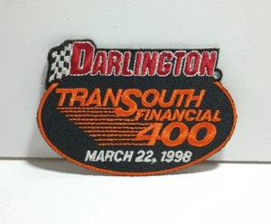TranSouth Financial 400 Darlington Raceway 1998 Patch - Picture 1 of 3