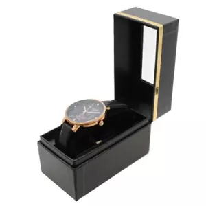 Ted Baker Damen Blumenmuster schwarz Lederarmband Uhr TE50005021 - Bild 1 von 8