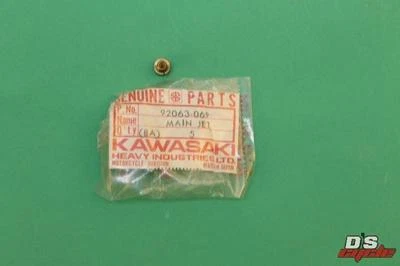 NOS KAWASAKI 1972-96 H1 H2 A1 A7 KZ KD KE KH KS KT MAIN JET #95R PART# 92063-069 - Image 1 of 4