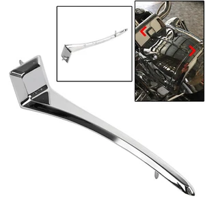 Chrome Top Headlight Cowl Nacelle Trim Spear For Harley Road King Custom FLHRS - Picture 1 of 11