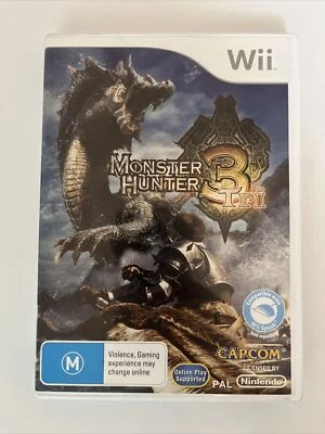 Monster Hunter 3 Tri - Nintendo Wii PAL Game - Image 1 of 3