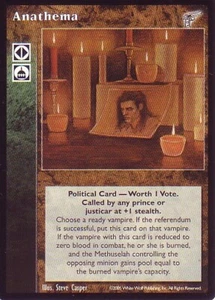 Anathema VTES CCG - choose your version - Picture 1 of 5