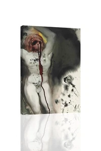 Salvador Dali 1964 Biblia Sacra - David et Goliath  - CANVAS OR PRINT WALL ART - Picture 1 of 2