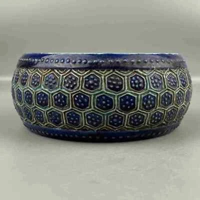 Exquisita piedra de tinta hecha a mano de porcelana china 珐华彩砚台 ad1806 Foto 1 de 4