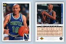 Howard Eisley #339 Collectors Choice 1994-95 Upper Deck NBA Eng/French Card
