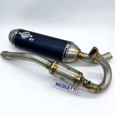 Scarico Completo Scalvini BETA RR 125 4T INIEZIONE 21/22  005.075602 - Immagine 1 di 4