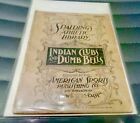 Indian Clubs And Dumb Bells First Edition, Vol 1 Sport Book Nov 1892