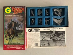 Grenadier Miniatures Box Monster Manuscript Vol. IV 4 Dragon Lords #1504 D&D - Picture 1 of 1