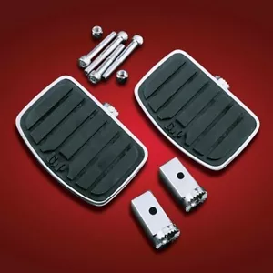 Show Chrome Cruiser Footrest Board System Non-Folding fits Honda VT750 - Picture 1 of 2