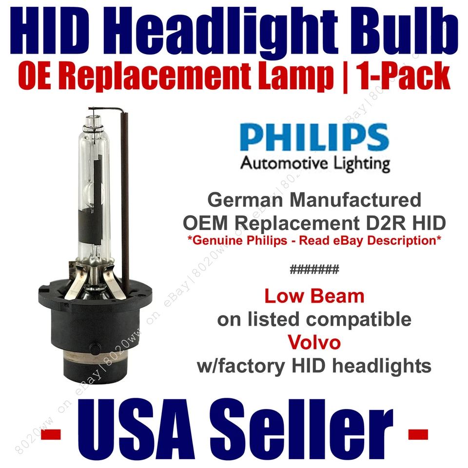 OE HID Headlight Low Beam GENUINE German - fits Select Volvo - D2R - Image 1 of 1