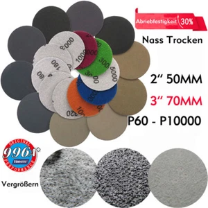 2„3“ Nylon Roll Lock Sandpapierscheiben für 3M 60-10000er Schleifpapierscheibe - Picture 1 of 17