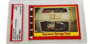 Alien Trading Card 1979 Sigourney Weaver Fox 20th PSA 9 Ripley Spacesuit Storage - Picture 1 of 4