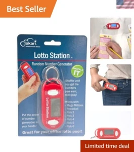 Pocket-Sized Lottery Number Wizard. Electronic On-The-Go Powerball, Mega Mill... - Picture 1 of 6