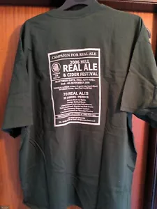 2006 Hull Real Ale Festival T-shirt. - Picture 1 of 3