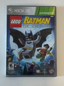 Microsoft XBOX 360 LEGO Batman The Video Game (PLATINUM HITS VERSION & COMPLETE) - Picture 1 of 3