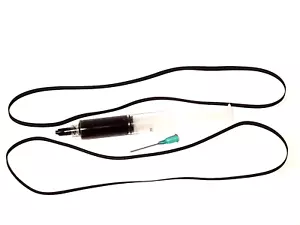 Thorens TD 280 MKIII Service Kit (2 x Antriebsriemen + 6ml TQi-1B Lageröl) - Bild 1 von 2
