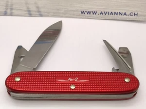 Navaja suiza Victorinox Red Alox Pioneer Antonov AVIANNA LE NUEVA EN CAJA rara/postc - Imagen 1 de 3