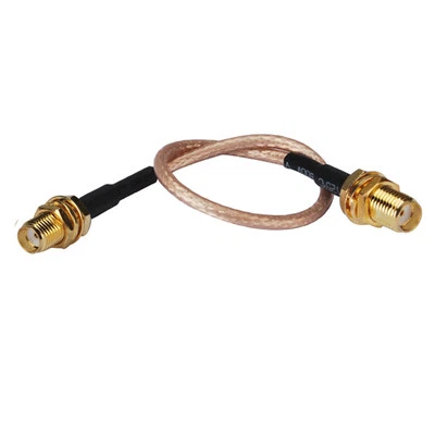 SMA female Jack to Jack pigtail cable RG316 15cm for 4G GPS wireless router - Image 1 of 3
