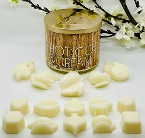 Paquete de 10 tartas/derras de cera de cacao y crema caliente Bath and Body Works - Imagen 1 de 2