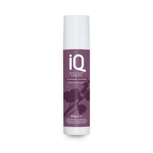 IQ Intelligent Haircare Versilberendes Haarshampoo 300ml - Antigelbes Shampoo
