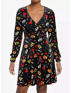 Disney Villains Schnee und die weißen sieben Zwerge Böse Königin Ikonen Samtkleid XL - Bild 1 von 5
