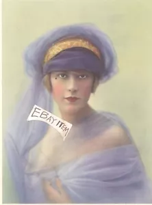 1925 Color ROTOGRAVURE HELIOCHROMIE PROCESS Geneva Bellegarde FRANCE French WoW! - Picture 1 of 1
