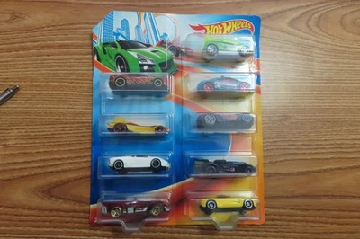 Mattel Hot Wheels 2016 9 Car  Pack  NEW! Asst.# Y3731 INCLUDES Lamborghini!! - Image 1 of 3