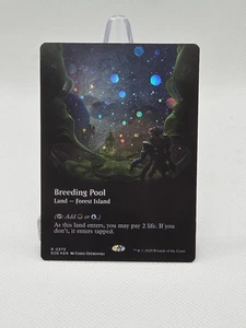 MTG Edge Of Eternities Breeding Pool Borderless (Galaxy Foil) - Picture 1 of 2